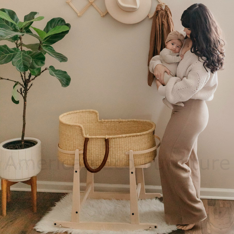 Large Johari Moses Basket for Loungers